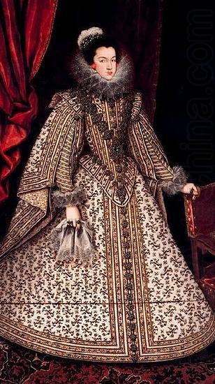 Portrait of Elisabeth of France, unknow artist